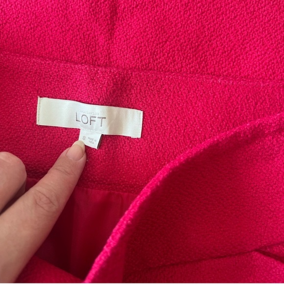 Loft - Pink Pencil Skirt - Size 8 - Picture 7 of 8